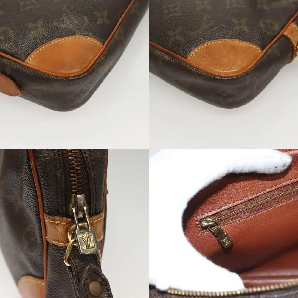 Louis Vuitton Monogram Marly Dragonne GM Clutch Bag Brown